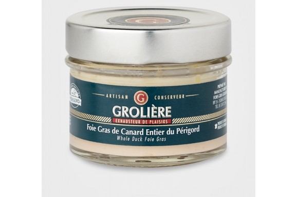 FOIE GRAS DE CANAR DU PERIGORD MI-CUIT GROLIERE 