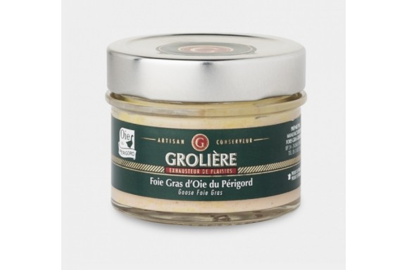 Foie gras d'oie du Périgord Mi-cuit Grolière